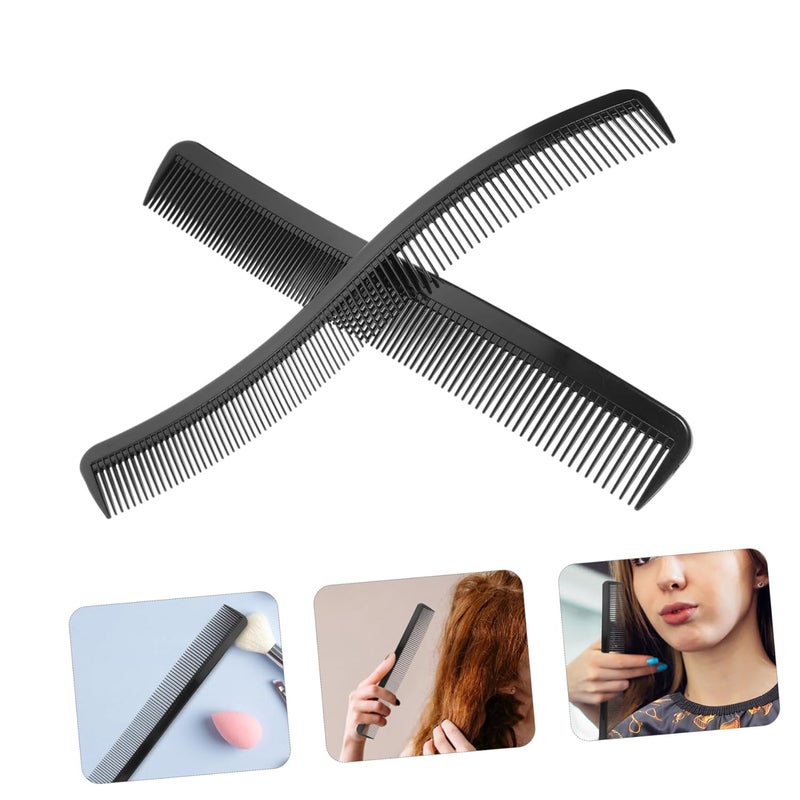 2Pcs Professional Tight Tooth Combs For Curly Hair Styling Salon Personal Use - Image 2